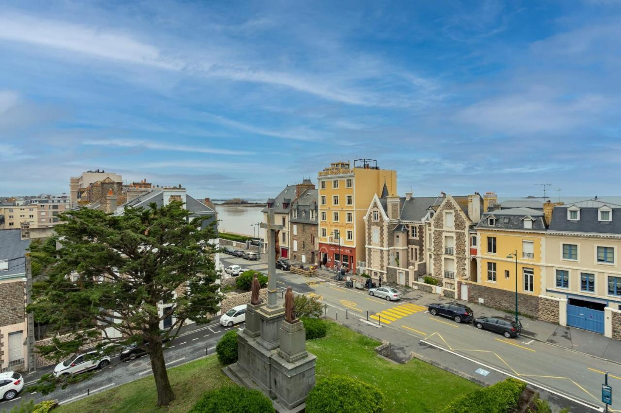 Le Petit Sillon - Joli T2 Renove Vue Mer Parking Saint-Malo Bagian luar foto