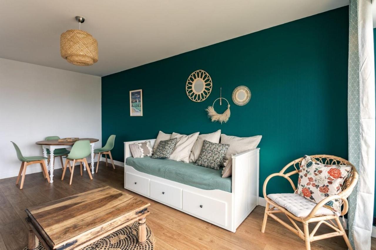 Le Petit Sillon - Joli T2 Renove Vue Mer Parking Saint-Malo Bagian luar foto